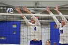 Volleyball vs Babson  Wheaton Women's Volleyball vs Babson College. - Photo by Keith Nordstrom : Wheaton, Volleyball, VB